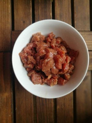 The practice measure that apricot Bao stay of proceedings fries beef bead 1
