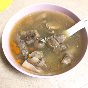The practice measure that suckles boiling water of old fire of yam of hotpot of white sheep embryo 9