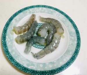 The practice measure that dawdle of beef shelled fresh shrimps fries a meal 3