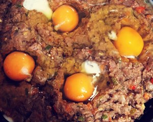 The practice measure of pan beef egg 8