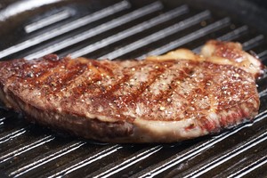 The practice measure of beefsteak of olive oil decoct 7