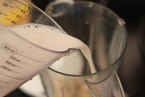 The practice measure of banana milk 2