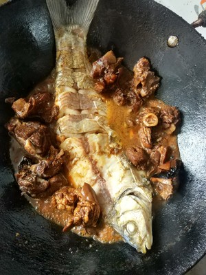 Piscine sheep is delicacy -- the practice measure of fish of hotpot braise in soy sauce 3