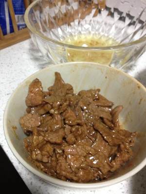 Small the practice measure that fries beef 4