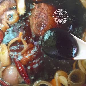 The practice measure of sauce beef 8