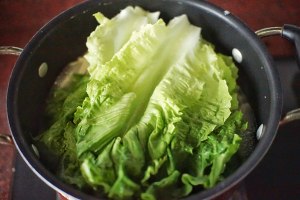 The practice measure of noodle of beef a round mass of food 4