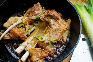 Mutton chop one sheep two eat (decoct mutton chop + mutton chop soup) practice measure 6