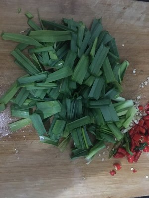 The practice measure of silk of green pepper beef 2