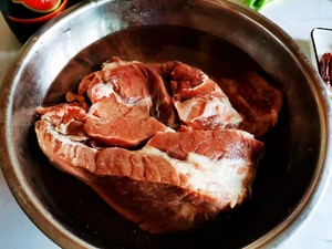 The practice measure of simple and delicious sauce beef 2