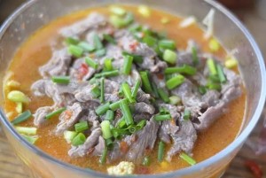 The water that Huang Lei does for Tan Songyun boils beef, I learn to do family to eat, eat a few days repeatedly not be bored with! practice measure 3