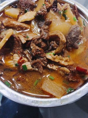 The practice measure that Niu Za stews a turnip 5