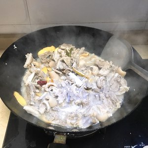 The practice measure that suckles boiling water of old fire of yam of hotpot of white sheep embryo 5