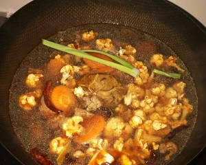 Explode the practice measure that fries beef ~ to stew beef ~ 5
