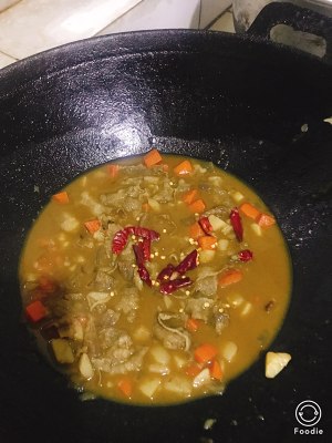 The practice measure with curry arrogant fertilizer 9
