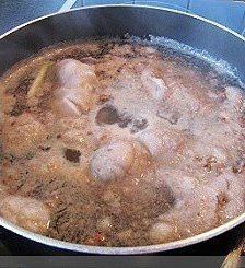 The practice measure of heart of hot sheep of hemp of cold and dressed with sause 4