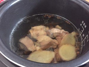 Soup of bone of sheep of boiled in clear soup (edition of electric meal Bao) practice measure 7