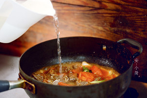 The practice measure of the tomato potato sirlon that stew 6