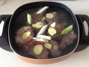 Bone of Du Bo sheep east the practice measure of melon soup 4