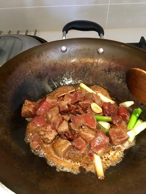 Potato of beef of braise in soy sauce (exclusive secret is made) practice measure 3