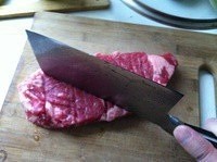 The practice measure of top class beefsteak 2