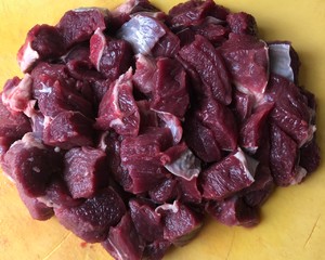 The practice measure of sweet thick beef curry 1