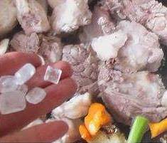 The practice measure of bone of the turnip sheep that stew 2