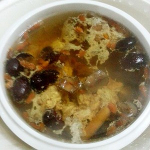 The practice measure of head of the sheep of the tuber of elevated gastrodia that stew 3