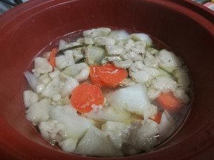 [electric stewpan] the practice measure of the soup of Nan of turnip yam sheep of wintry day 3