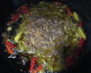 The practice measure of celery beef silk 12