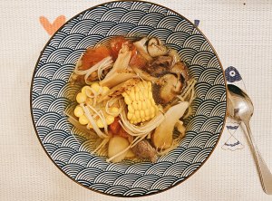 Food taken late at night: The practice measure of soup of preserve one's health of fine and soft of bovine dried meat floss 7