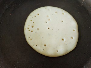 The practice measure of banana milk cake 4