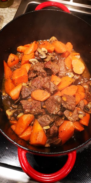 The practice measure of beef of braise of French red wine 14