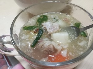 [electric stewpan] the practice measure of the soup of Nan of turnip yam sheep of wintry day 5