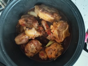 Wintry day is lukewarm fill, the practice measure of bone of yellow stew oxtail 10