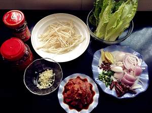 Zhang Liang pursues wife look implement----The practice measure of the water beef that boil 1