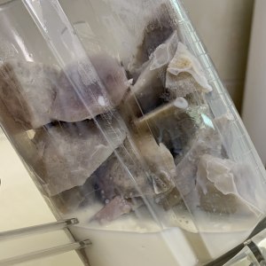 The practice measure of milk taro mud 4