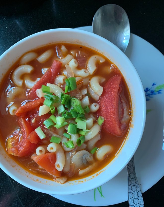 
The practice of tomato macaroni, how is tomato macaroni done delicious