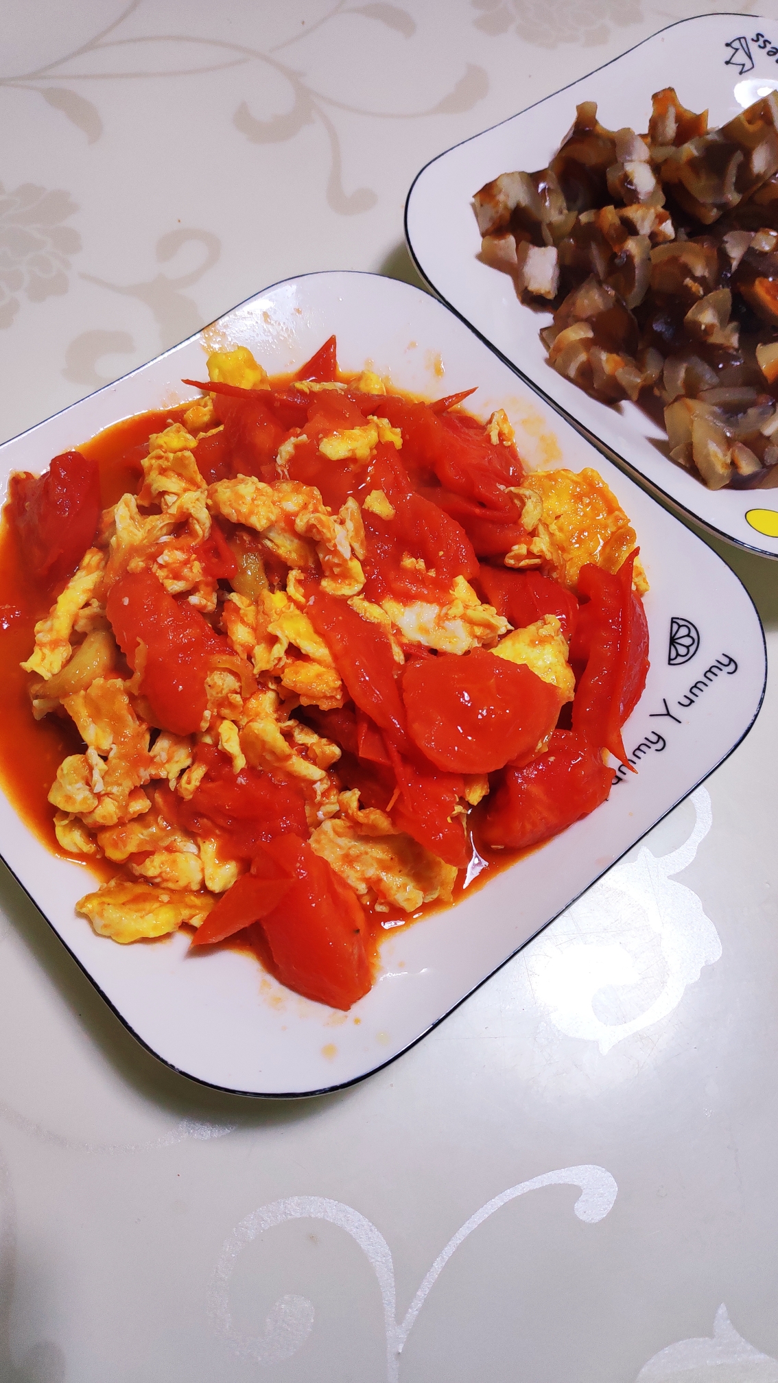 
The practice that tomato scrambles egg, how to do delicious