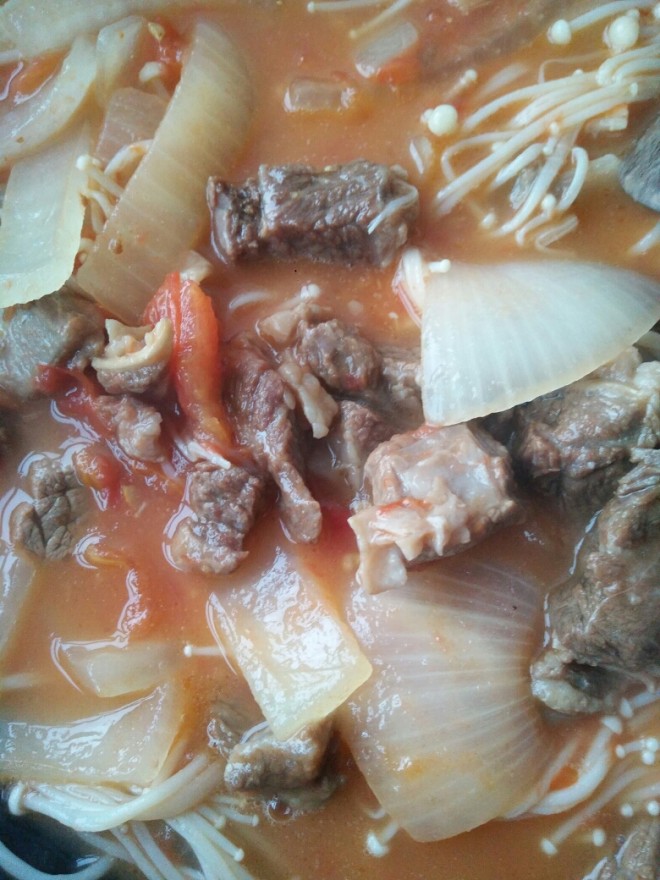
The practice of tomato beef, how is tomato beef done delicious