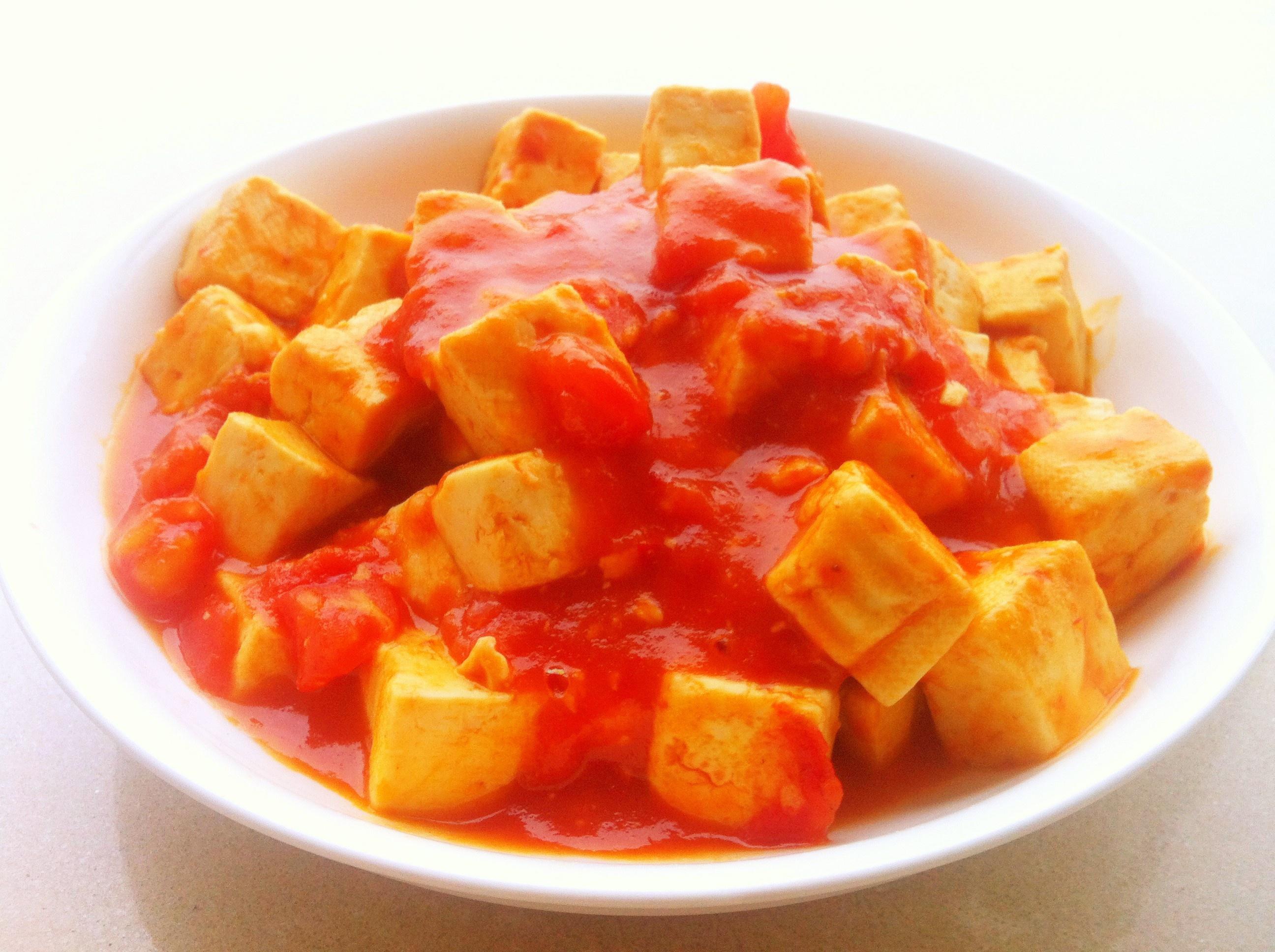 
Tomato stews the practice of bean curd, how is the tomato bean curd that stew done delicious