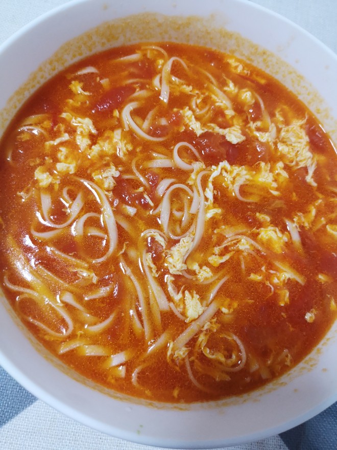 
The practice of face of tomato egg hoosh, how to do delicious