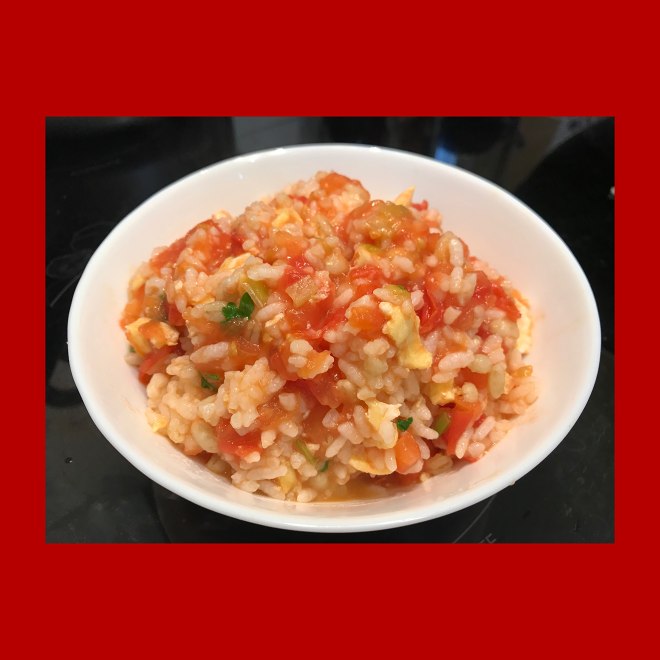 
Tomato scrambles egg the practice of the meal, how to do delicious