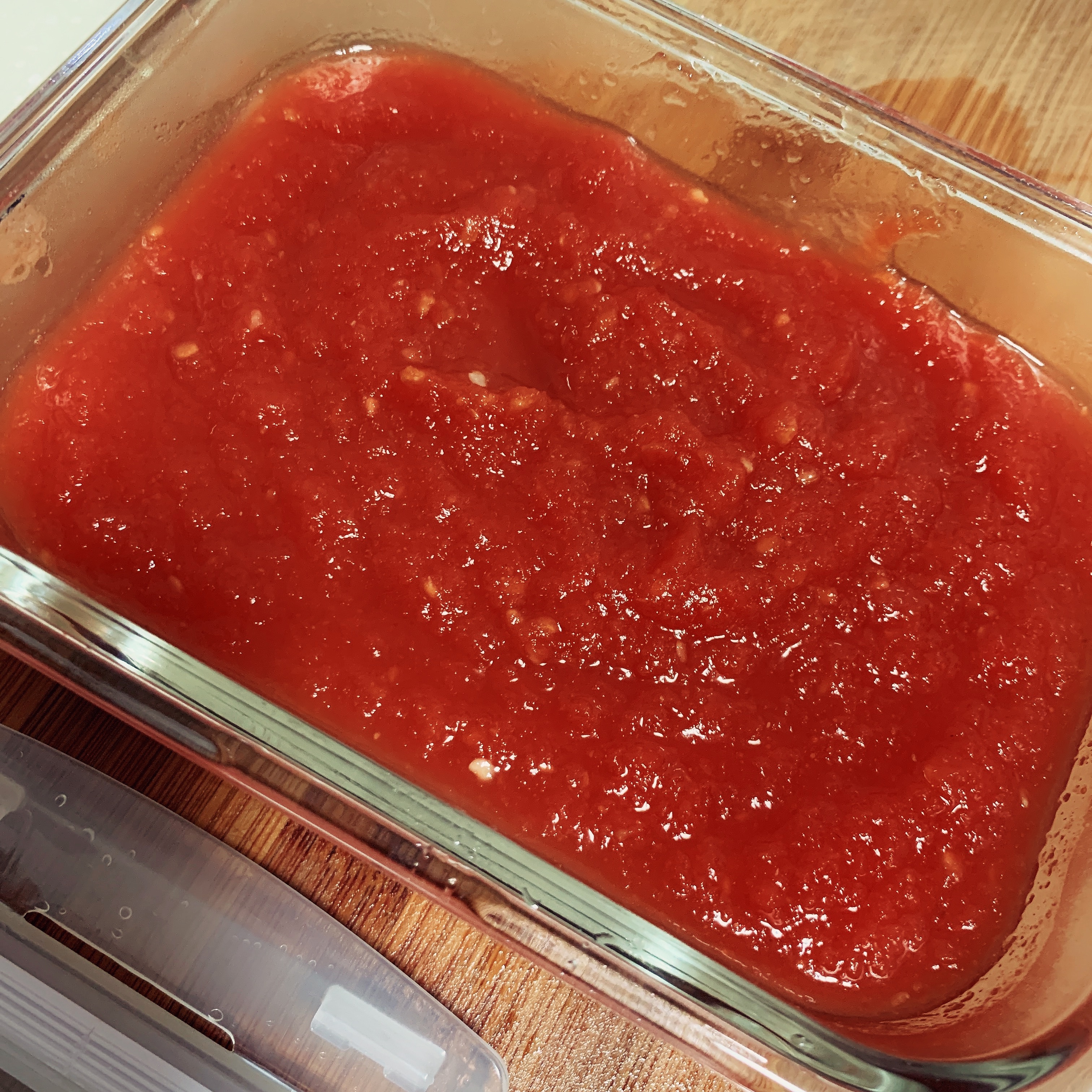 
The practice of sauce of more delicious than KFC tomato sand department