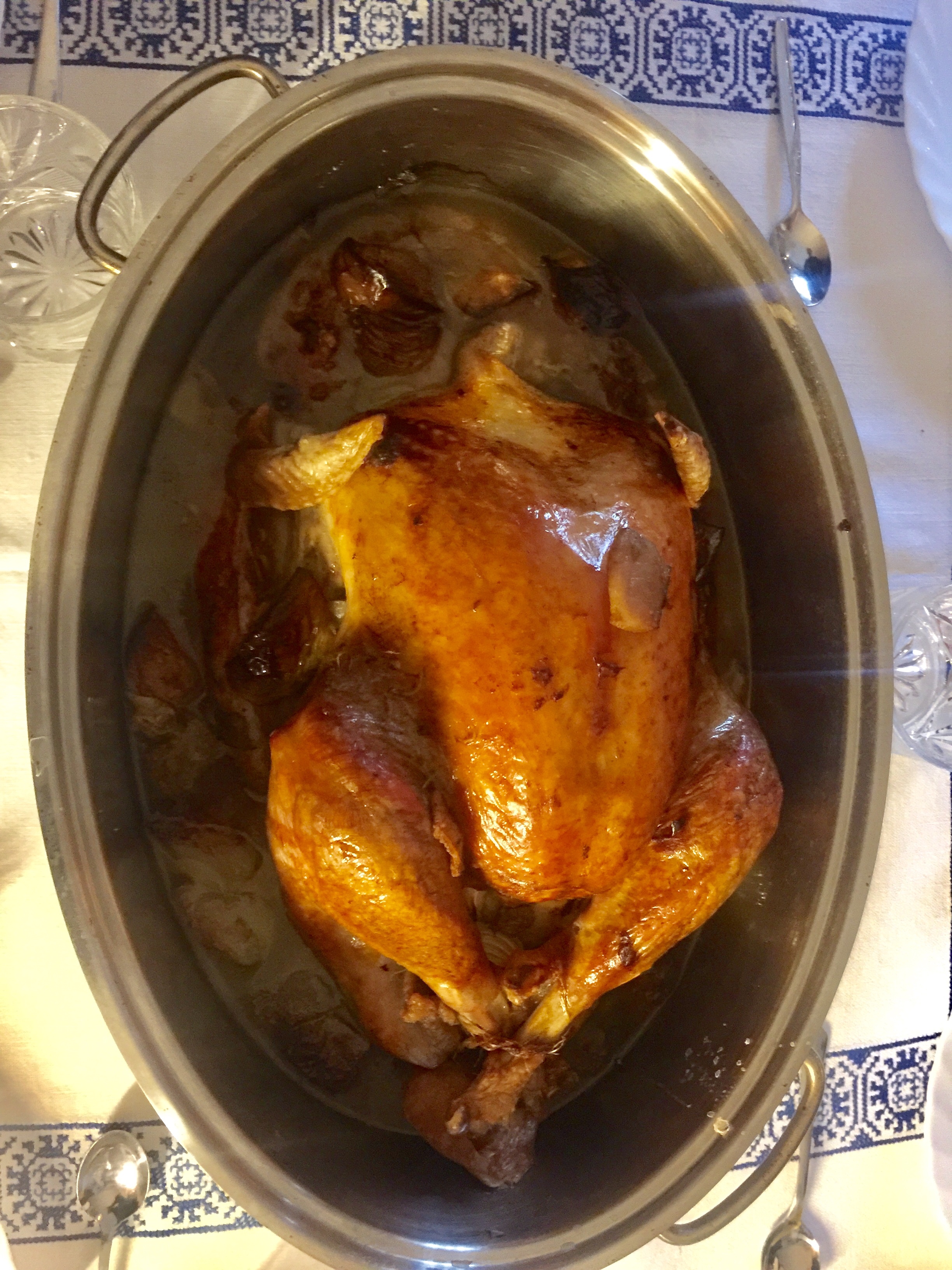 
German tradition evaporate bakes the practice of turkey, how to do delicious