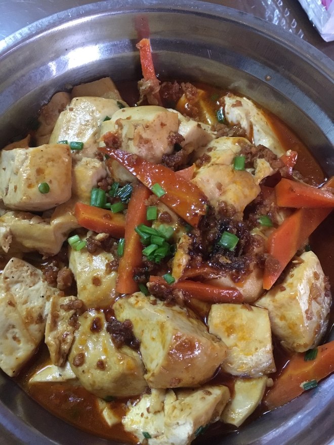 
The practice of bean curd of stew of turkey face thick chili sauce, how to do delicious