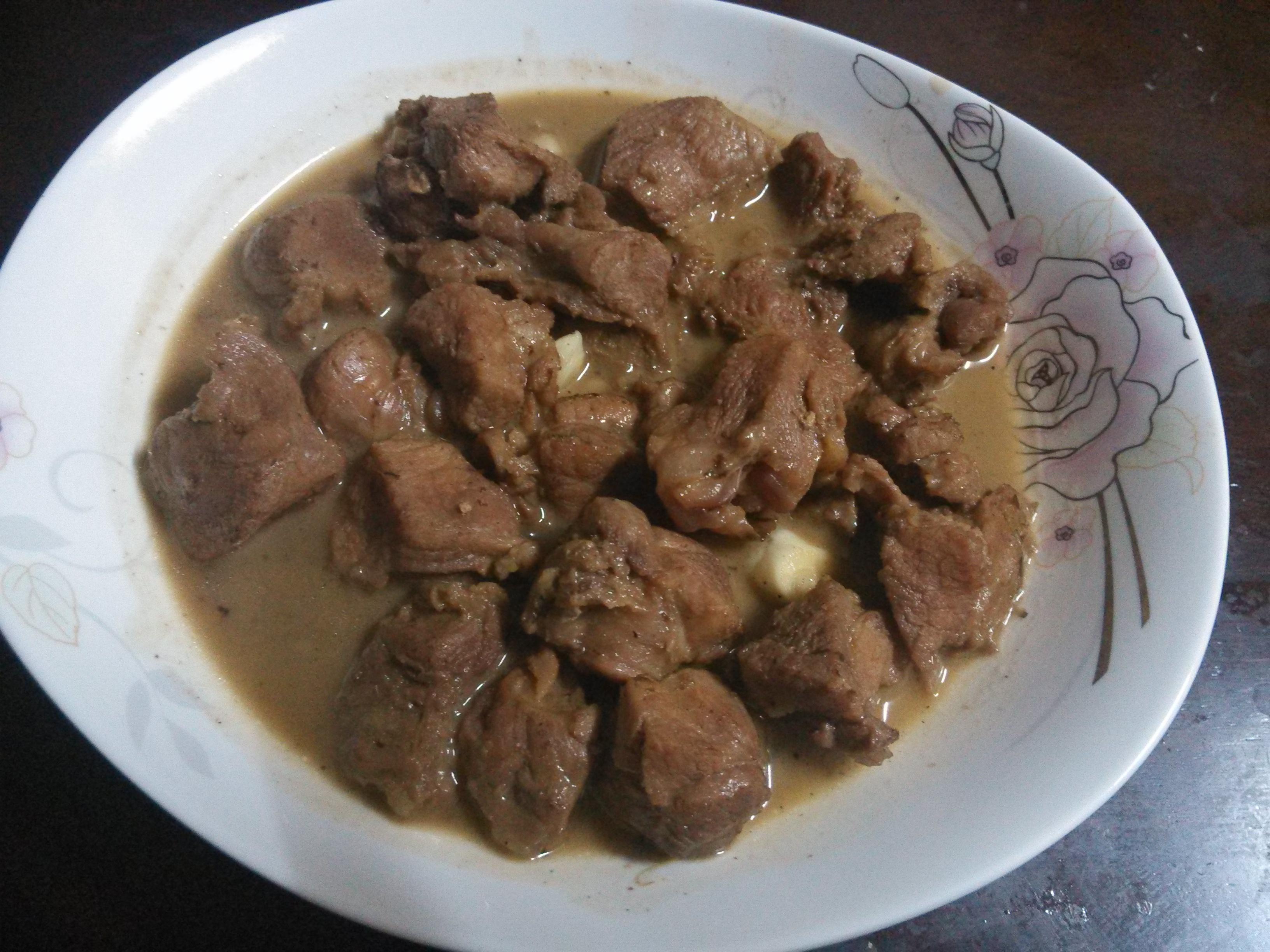 
The practice of bare soup venison, how is bare soup venison done delicious