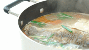 [soup of fish of crucian carp of tomato bean curd] practice measure 6