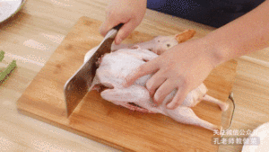 The practice measure of duck of Chinese chestnut beer 1