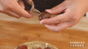 The practice measure of duck of Chinese chestnut beer 4