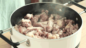 Child the practice measure of ginger stew duck 3